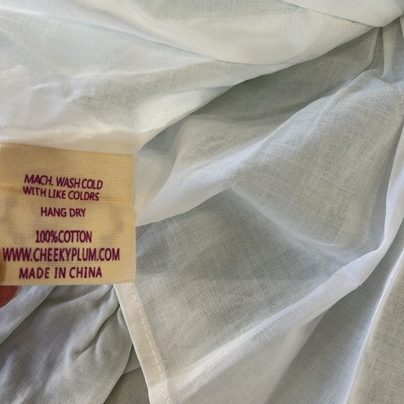 Cheeky plum Myra spruce floral eyelet Christmas dress nwt - Picture 8 of 8